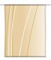 Preview: Linea gold dark links, Scheibenhänger eckig
